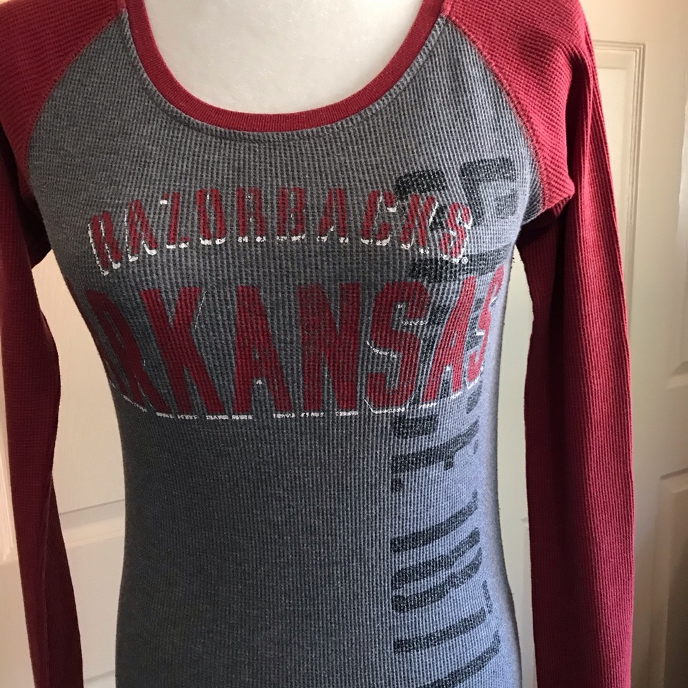 Arkansas Razorbacks Thermal Size Medium - Picture 2 of 5